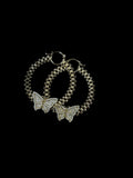 BTTRFLY ROLEX HOOPS (White)