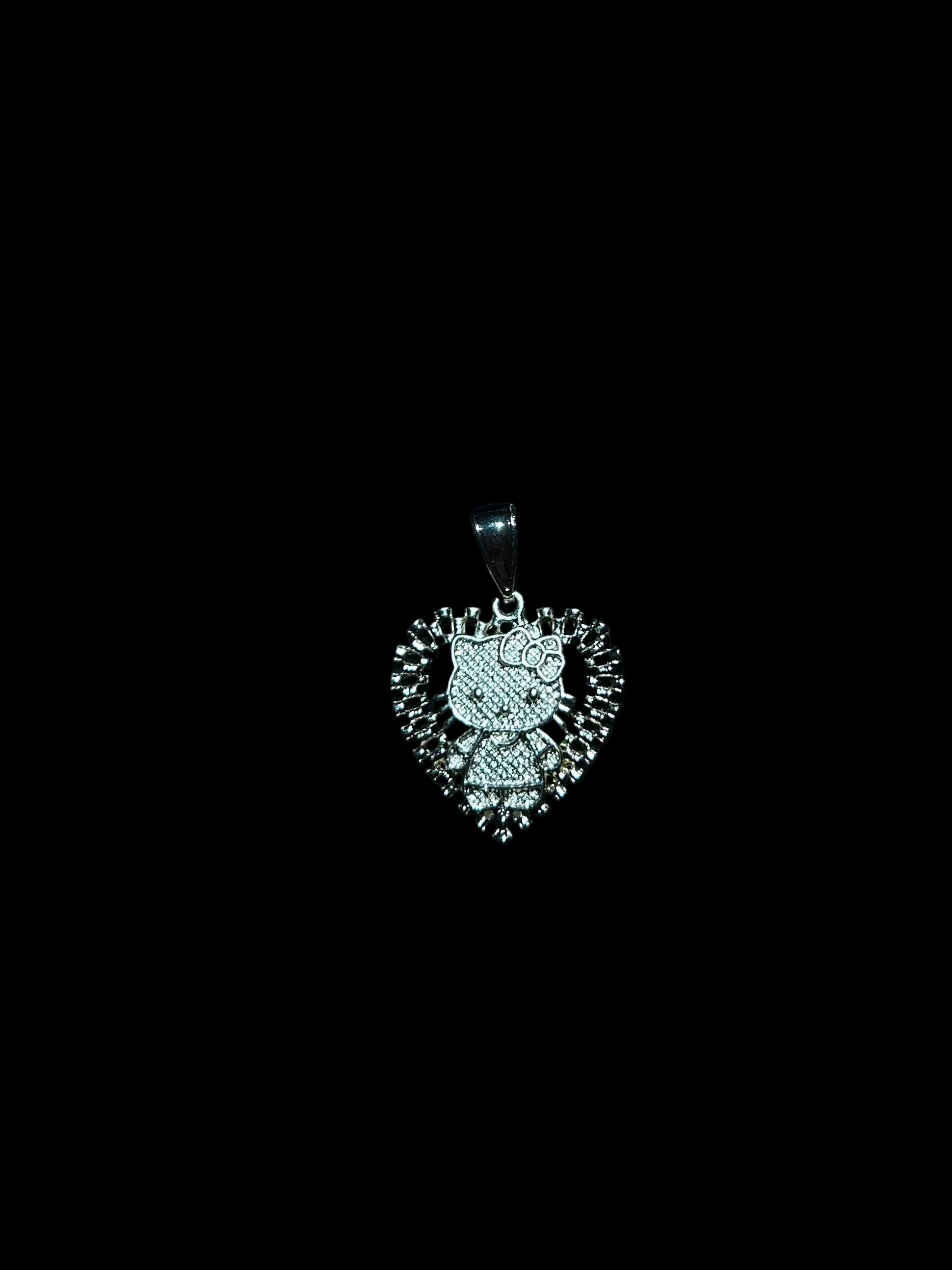 HK Rolex Heart Pendant